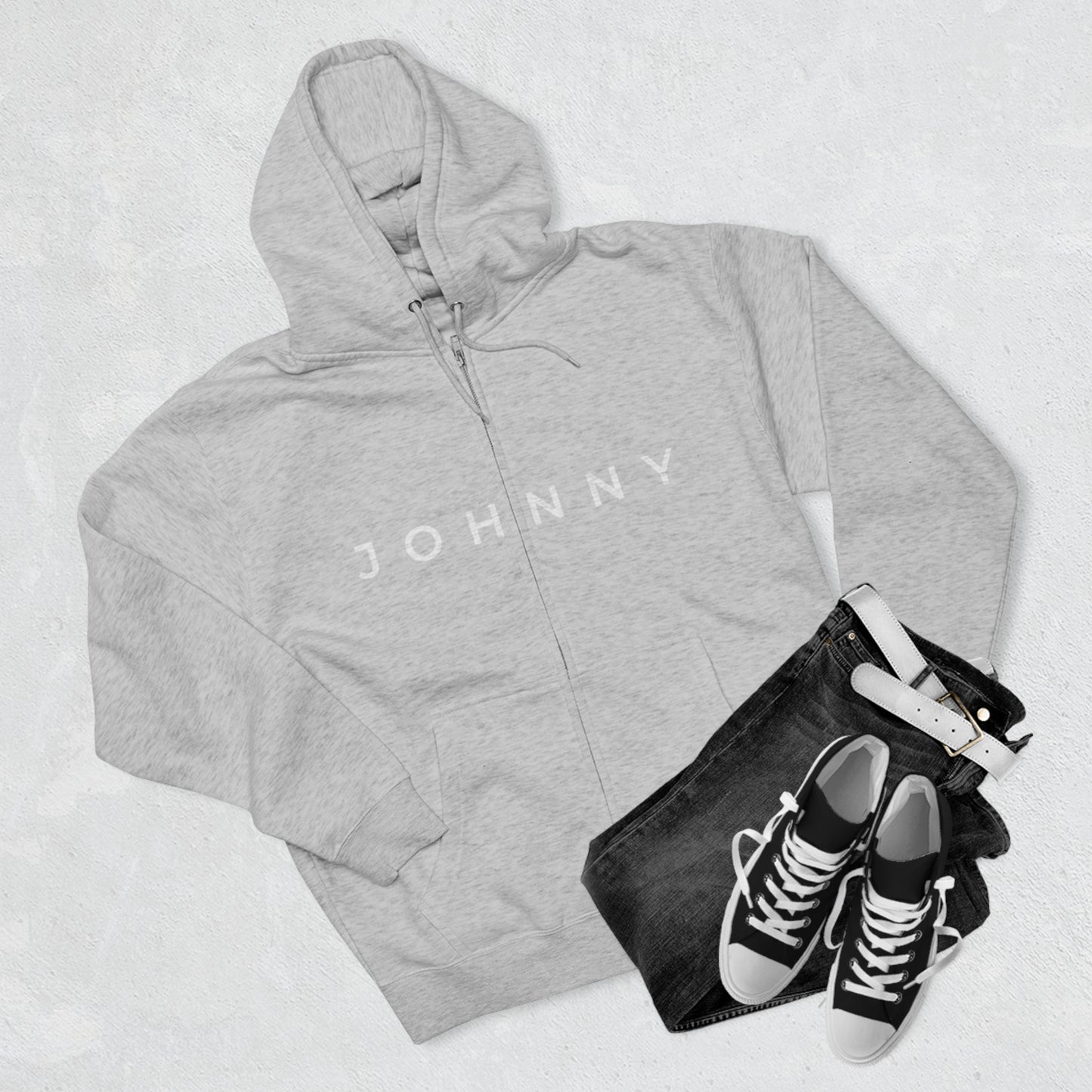 Simply Johnny Zip Up Hoodie